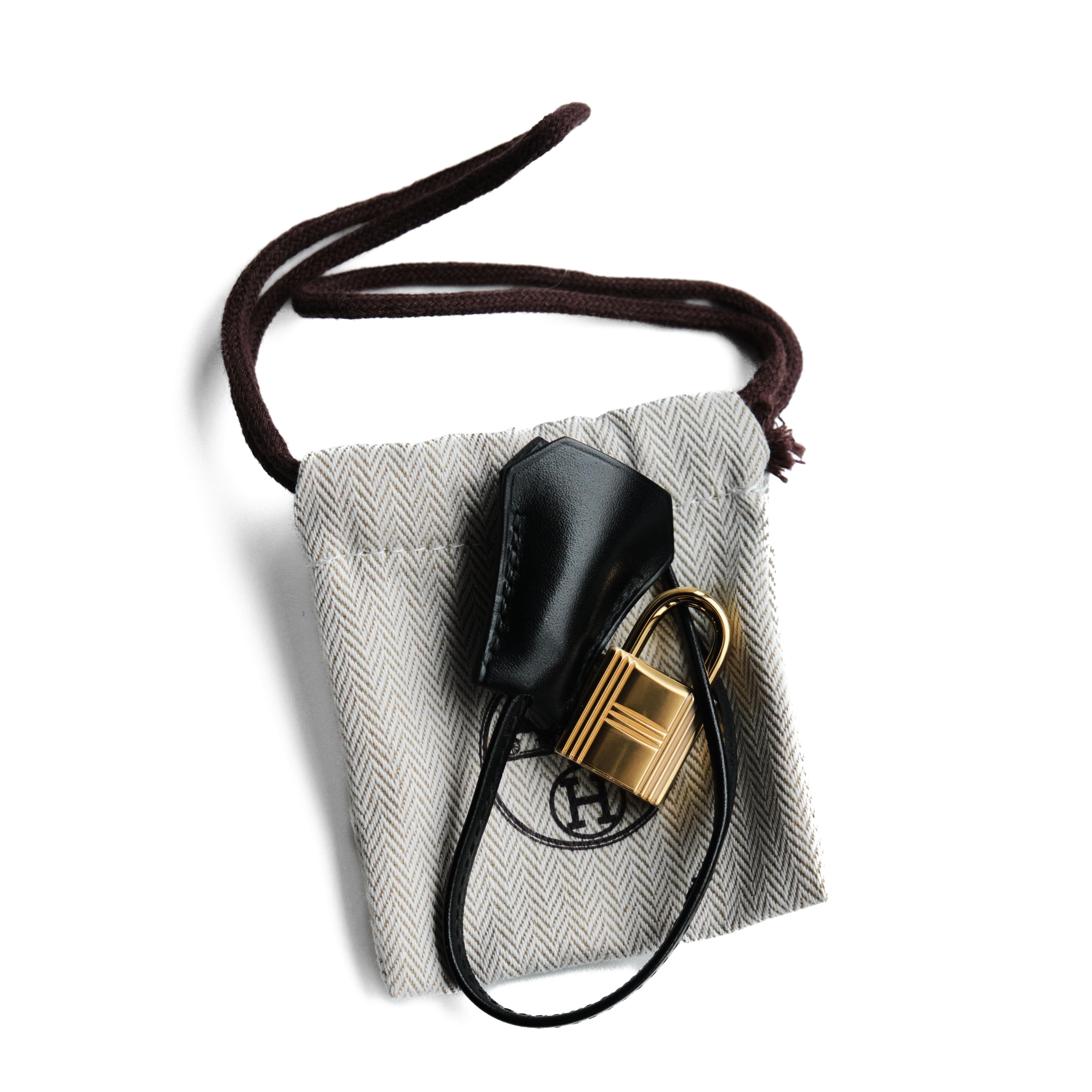 Сумка Kelly 25 Noir Box  GHW