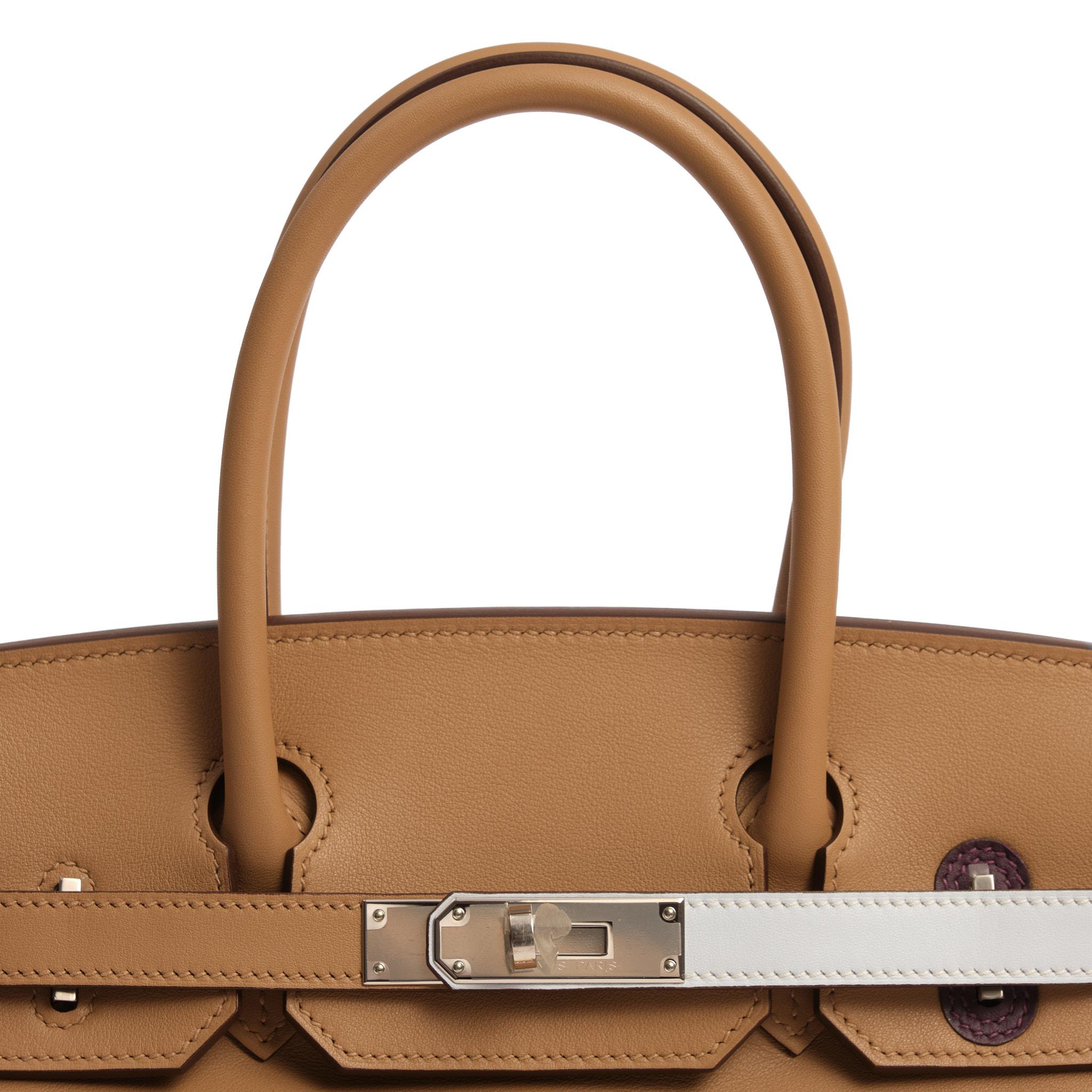 Hermès Birkin 30 Swift Chai Lime Bleu Brume Mauve Sylvestre Nata Cassis