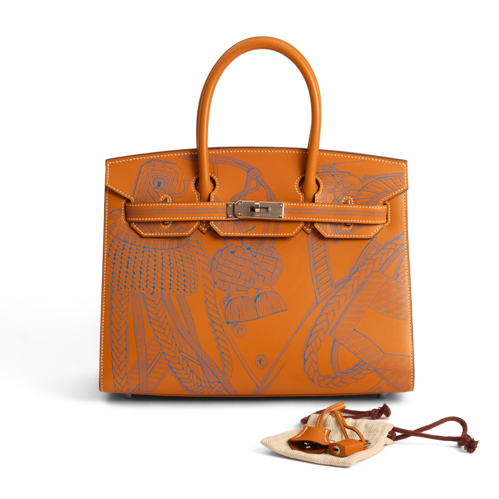 HERMÈS Birkin 30 Sellier Limited Edition Butler Dragons