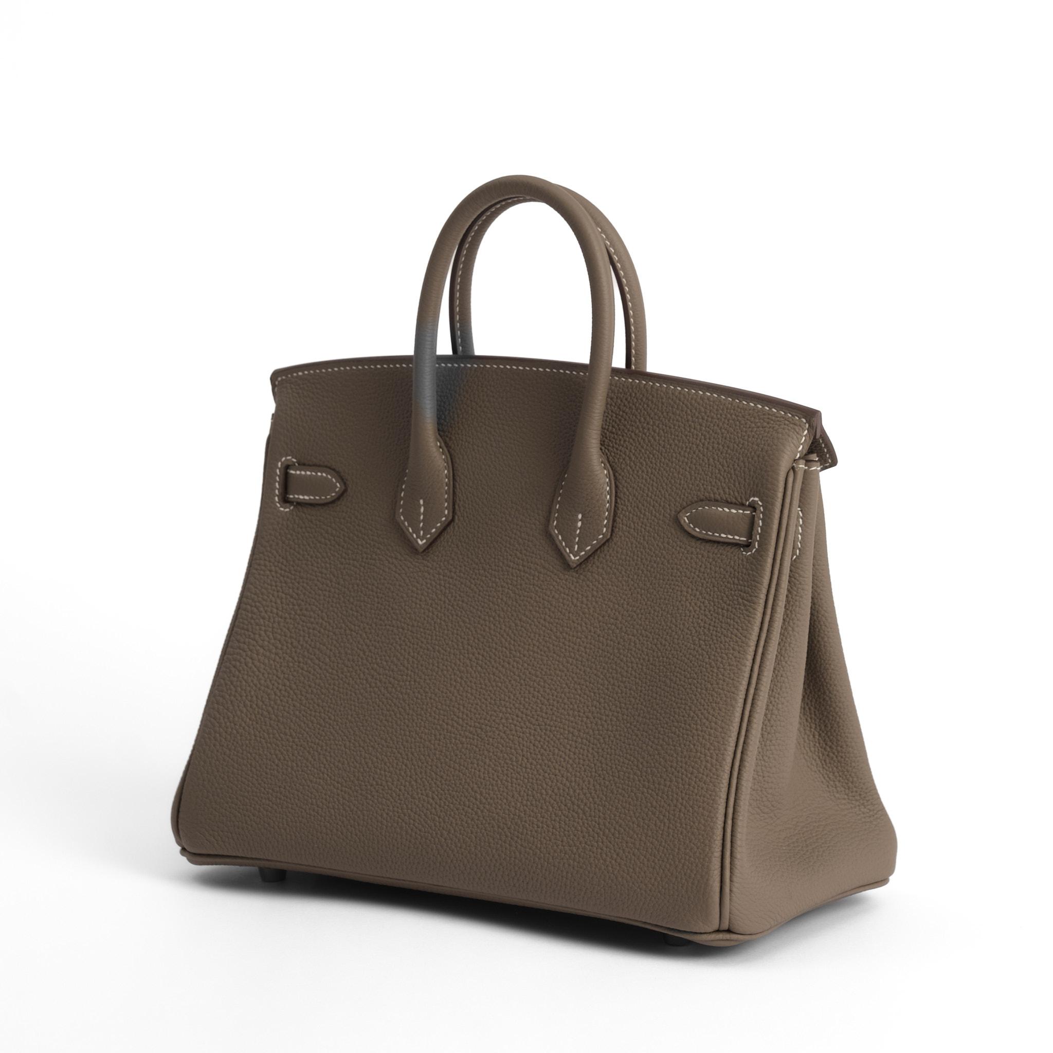 HERMÈS Birkin 25 Etoupe Togo