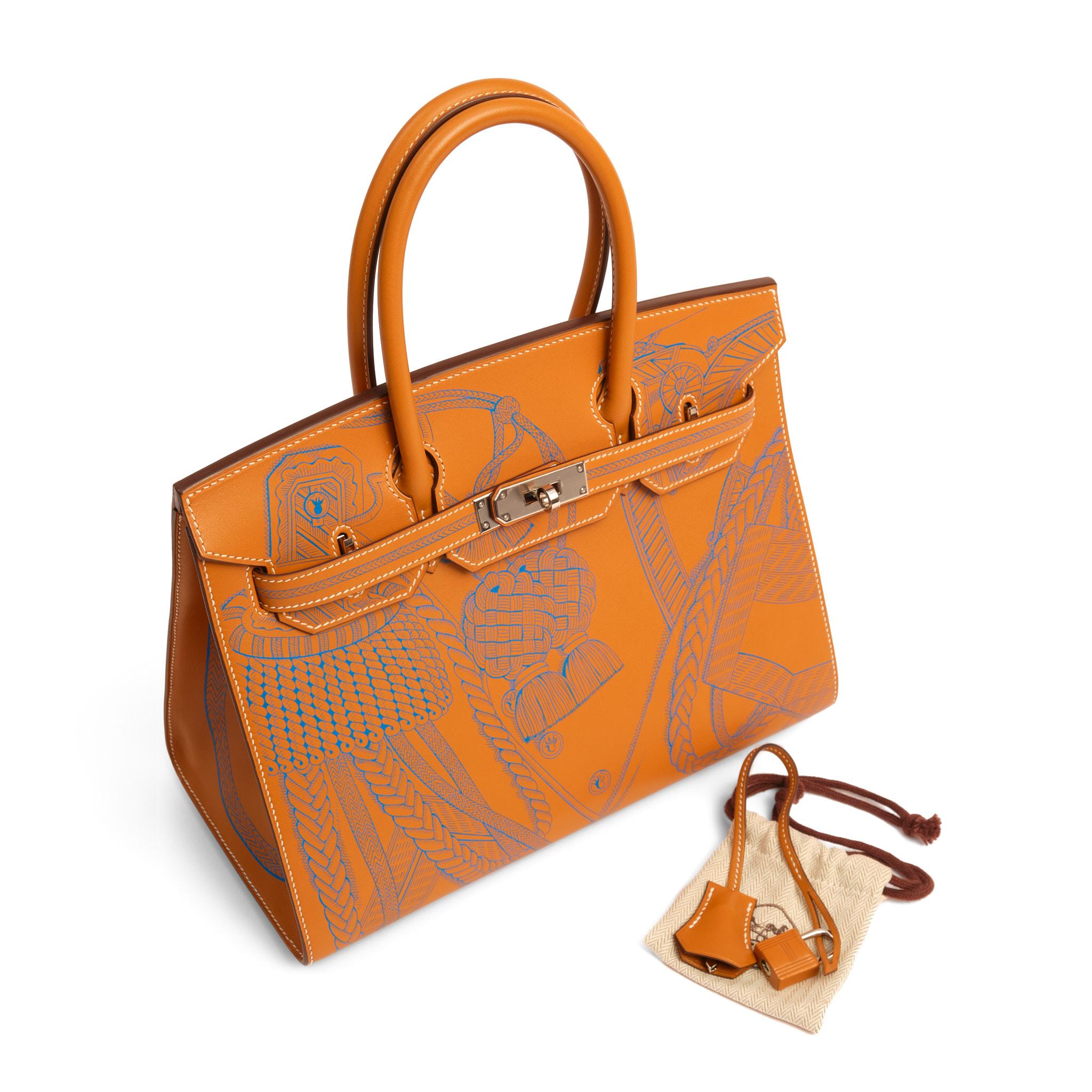 HERMÈS Birkin 30 Sellier Limited Edition Butler Dragons