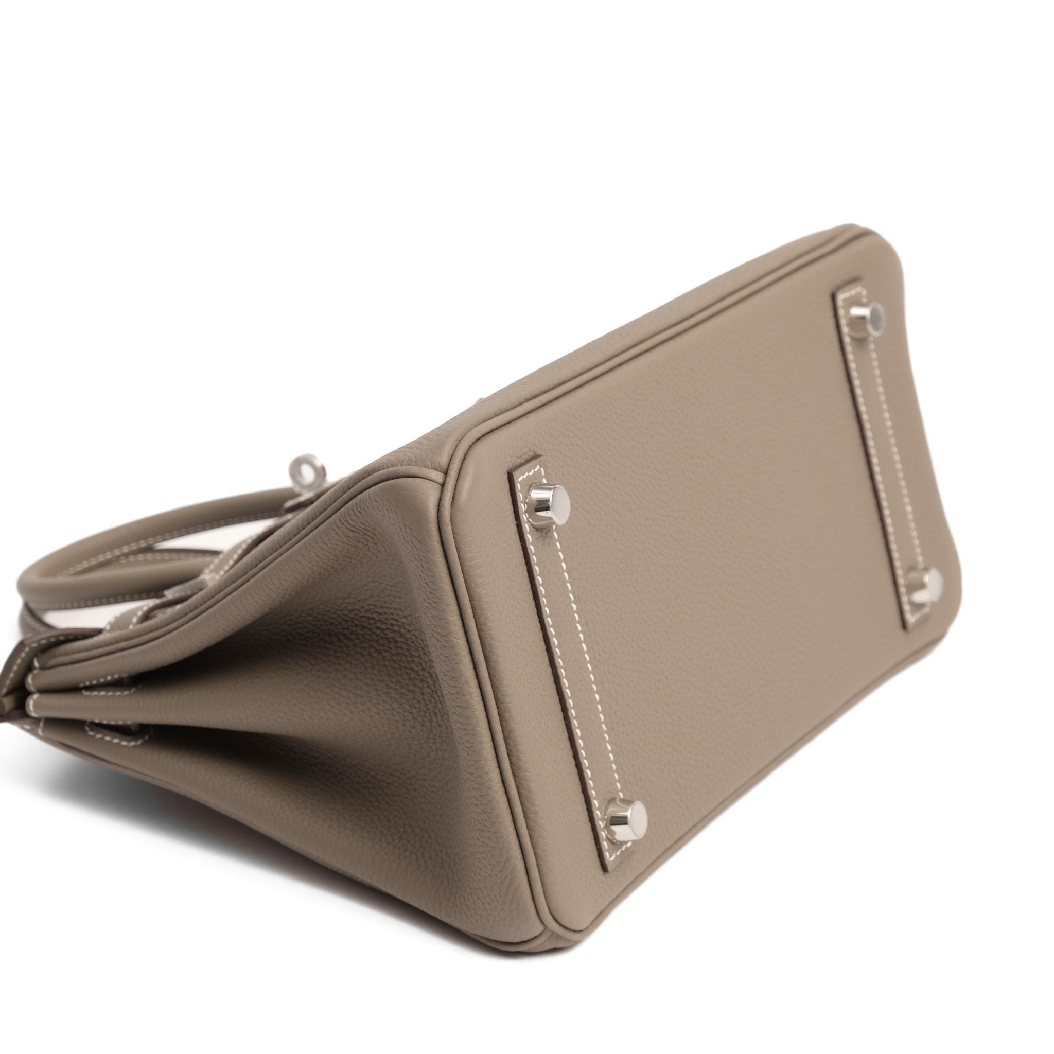HERMÈS Birkin 25 Etoupe Togo