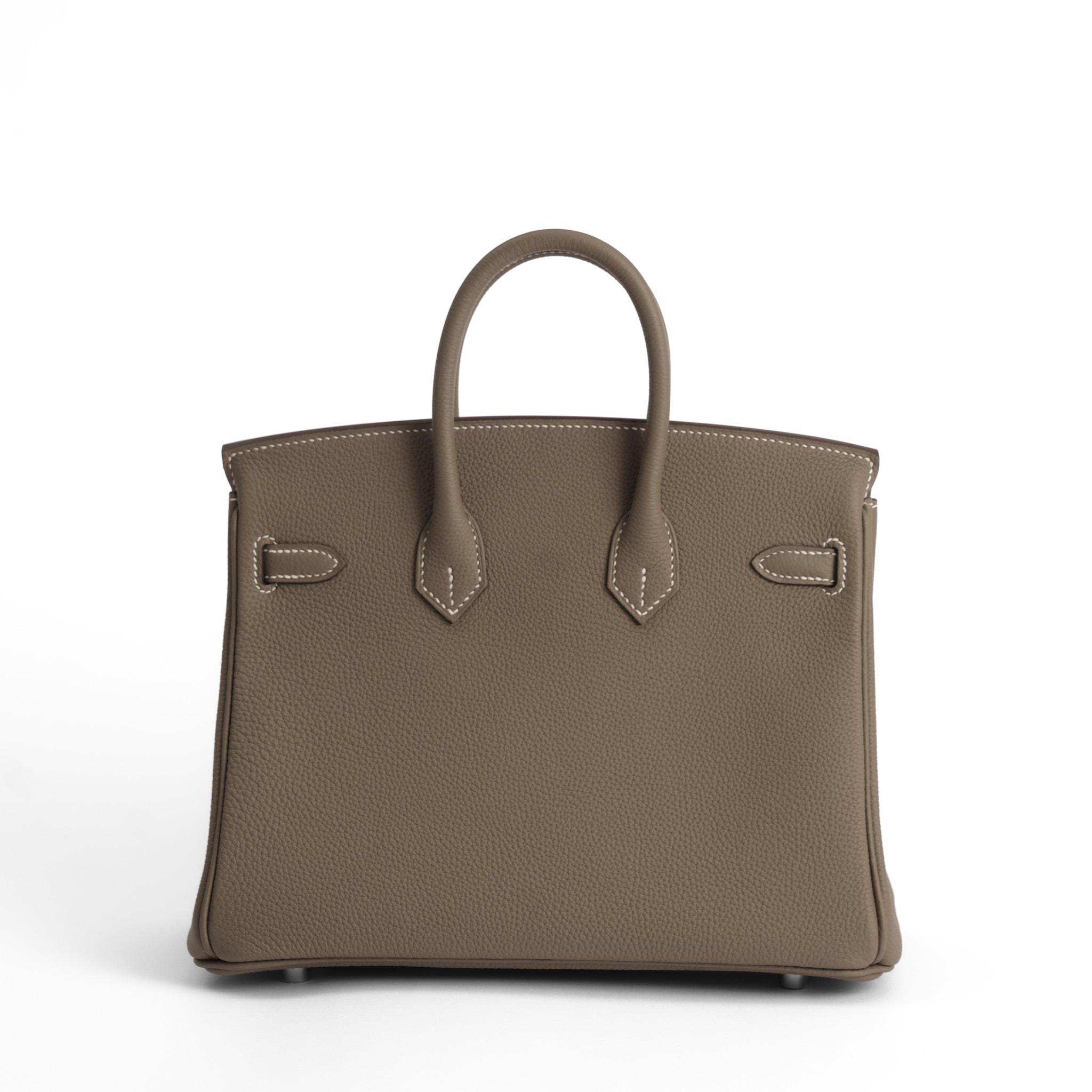 HERMÈS Birkin 25 Etoupe Togo