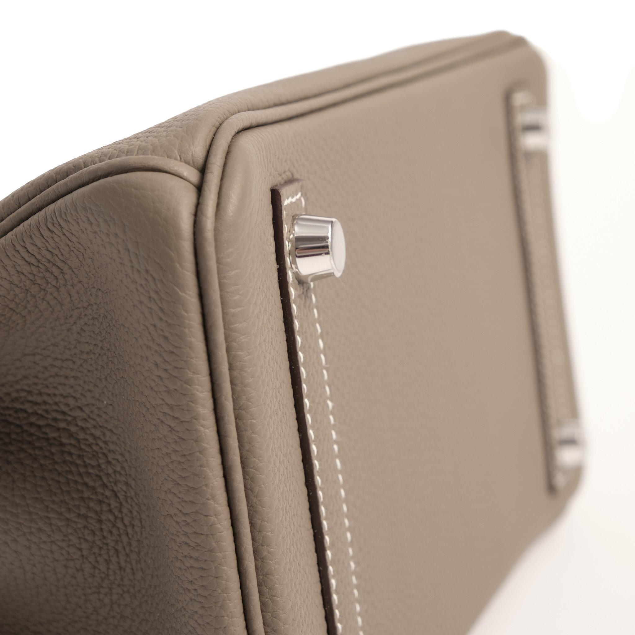 HERMÈS Birkin 25 Etoupe Togo