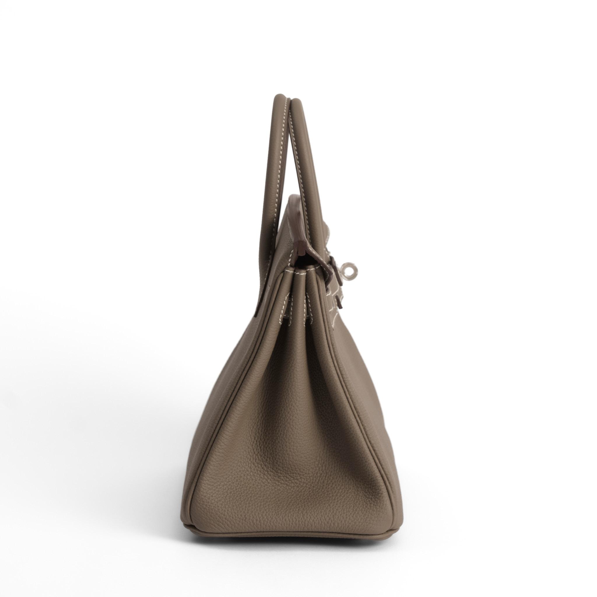 HERMÈS Birkin 25 Etoupe Togo