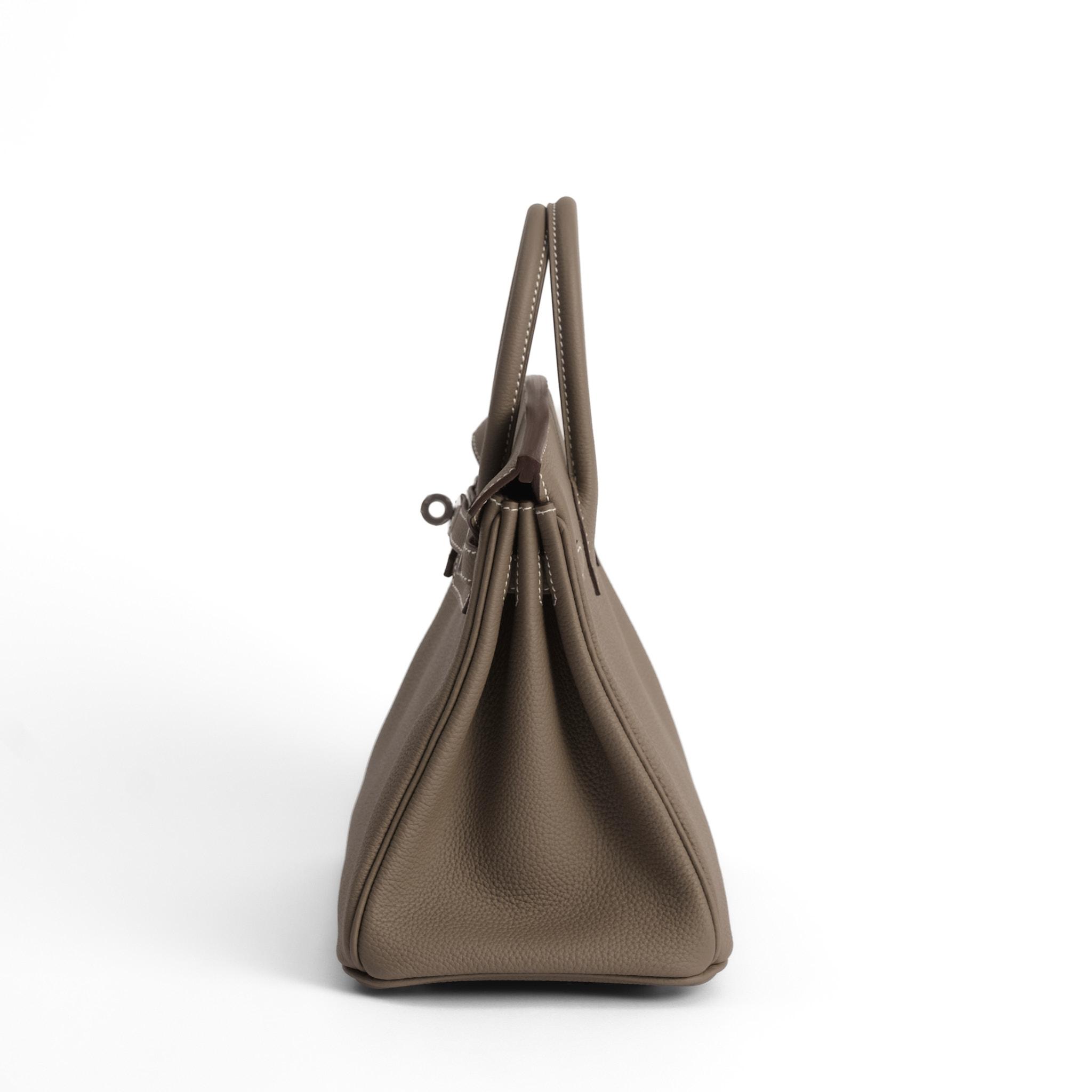 HERMÈS Birkin 25 Etoupe Togo
